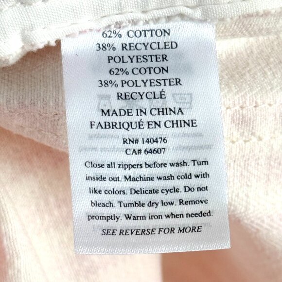 Faherty Topsail Shorts Womens 27 Pink Railroad Stripe High Rise Pockets NEW - Picture 7 of 9